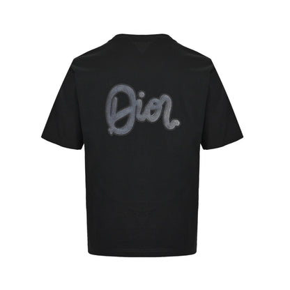 25ss Art Letter Print Short Sleeve