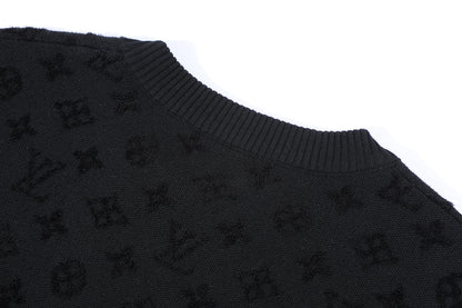 25SS Jacquard Short Sleeve Round Neck Shirt
