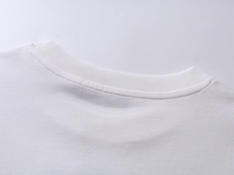 25 Classic printed crew neck short sleeves