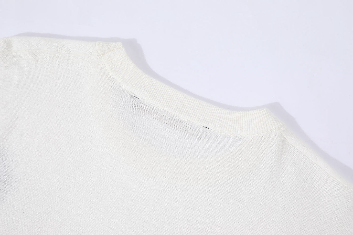 24SS Knitted Short Sleeve Round Neck Shirt