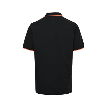 25ss orange circle logo embroidered Polo short sleeved shirt