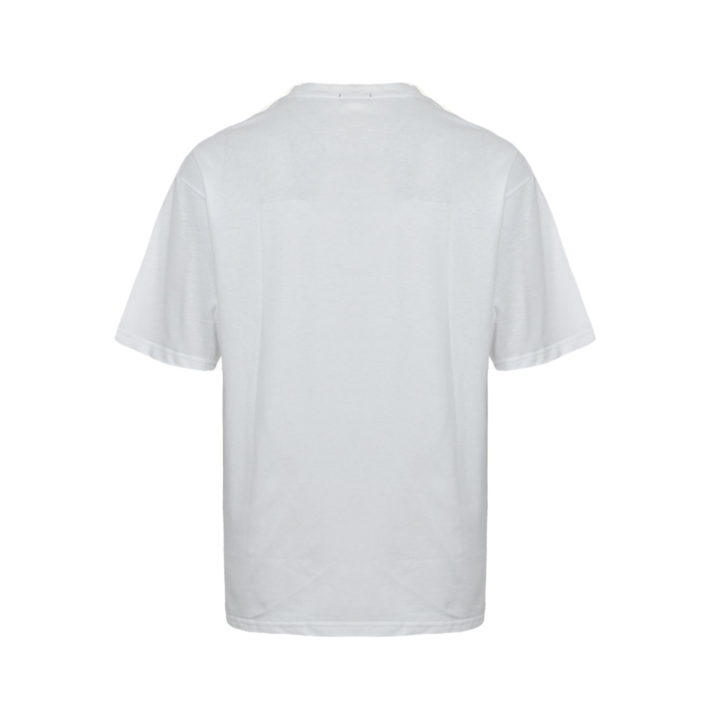 25ss Overlapping embroidered triangle logo short sleeves