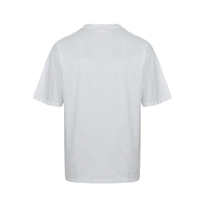 25ss Overlapping embroidered triangle logo short sleeves