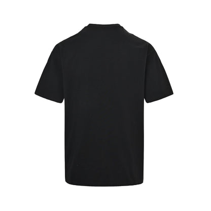 25ss pearl circle letter logo short sleeves