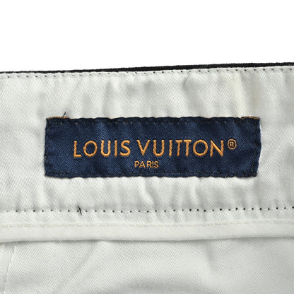 25ss Embroidered Letter Back Bag Decorative Trumpet Pants