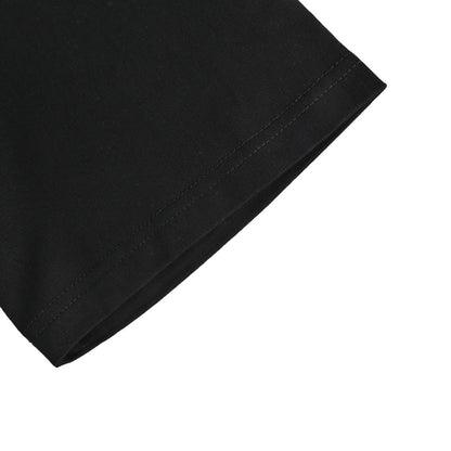 25SS Color block belt printed crew neck short sleeves