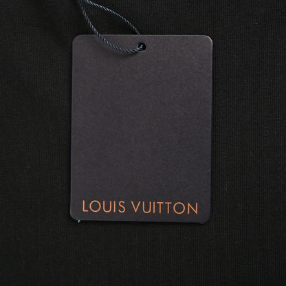25ss front and back thick rubber printed logo short sleeves
