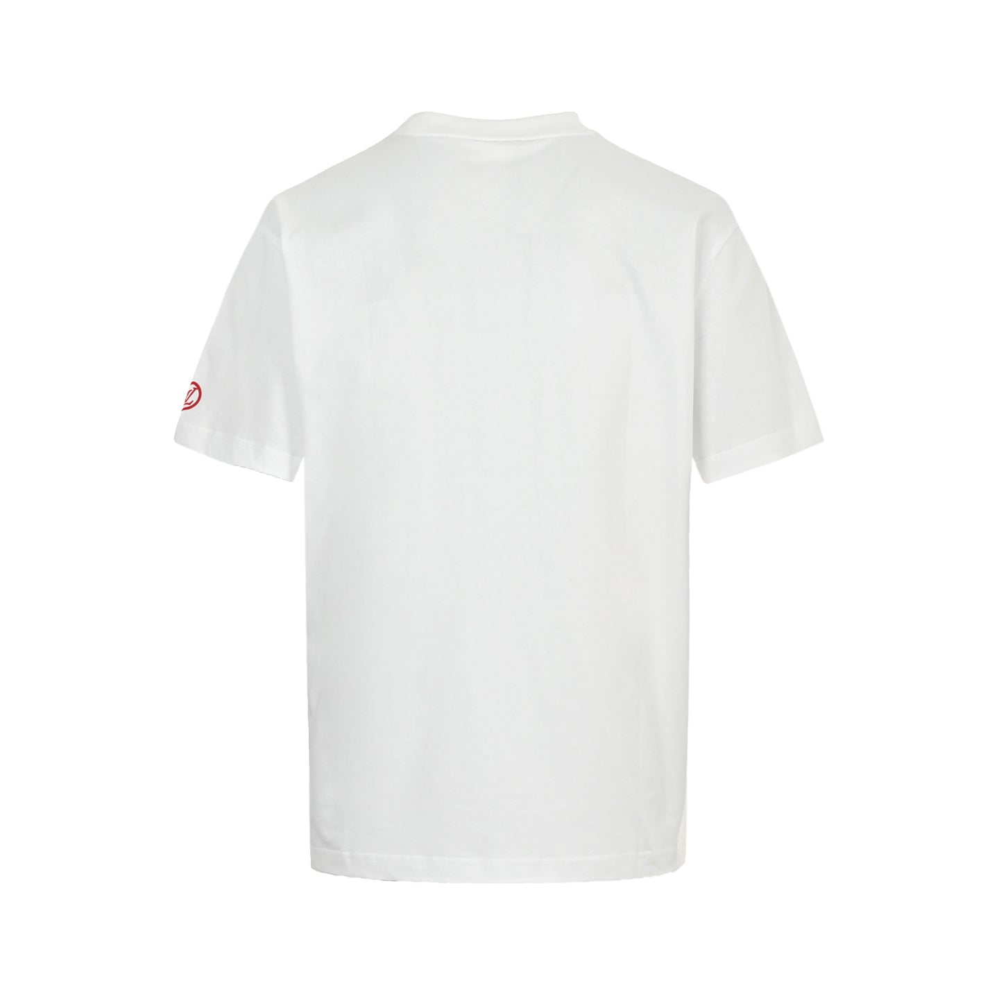 25ss flocking letter short sleeved shirt