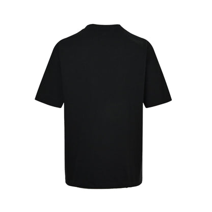 25ss fluorescent yellow card short sleeved shirt