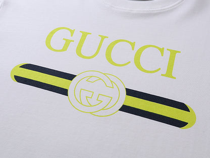 25 Classic printed crew neck short sleeves