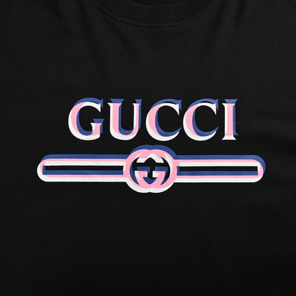 Ghost belt logo print short sleeves