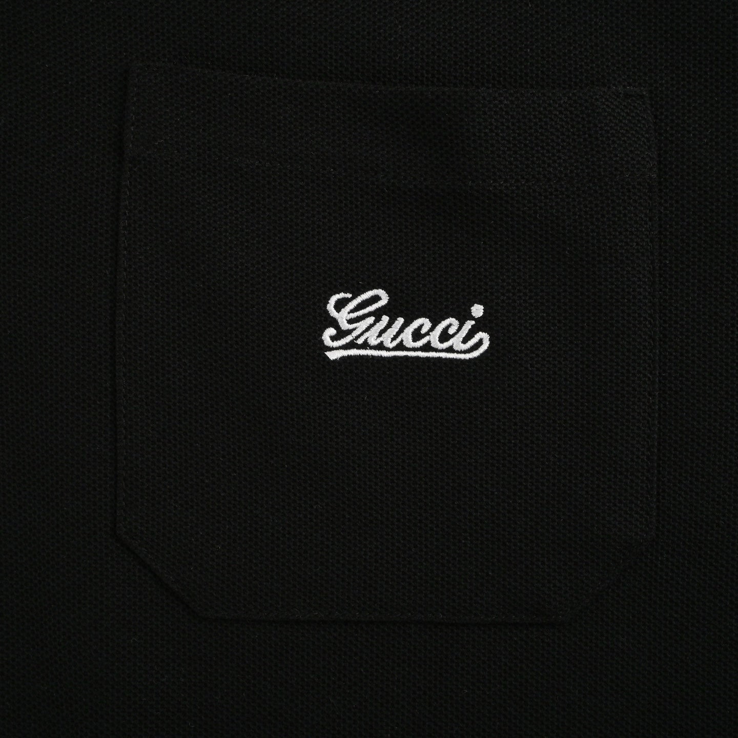 25ss Embroidered Pocket Polo Short Sleeve