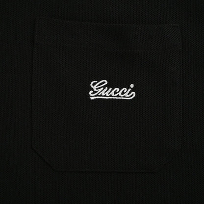 25ss Embroidered Pocket Polo Short Sleeve