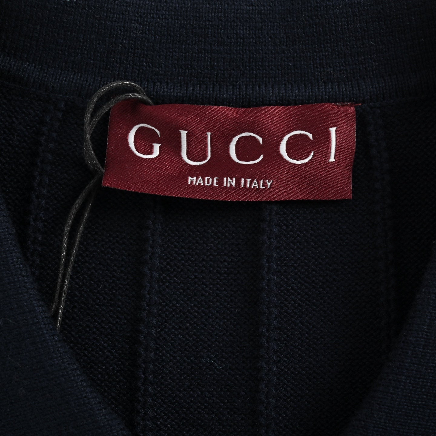 25ss Double G jacquard cable knit Polo short sleeve