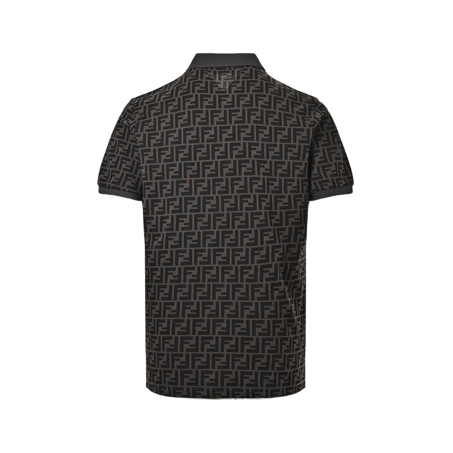 Double F full printed Polo short sleeved shirt