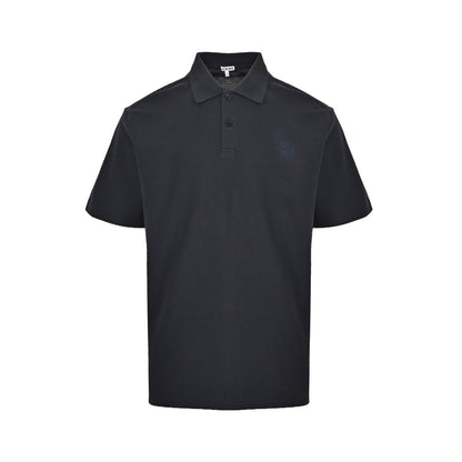 25ss Polo short sleeve with embroidered logo on chest