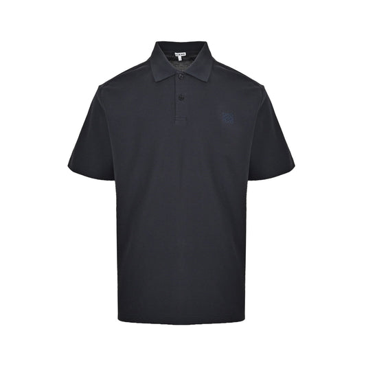 25ss Polo short sleeve with embroidered logo on chest
