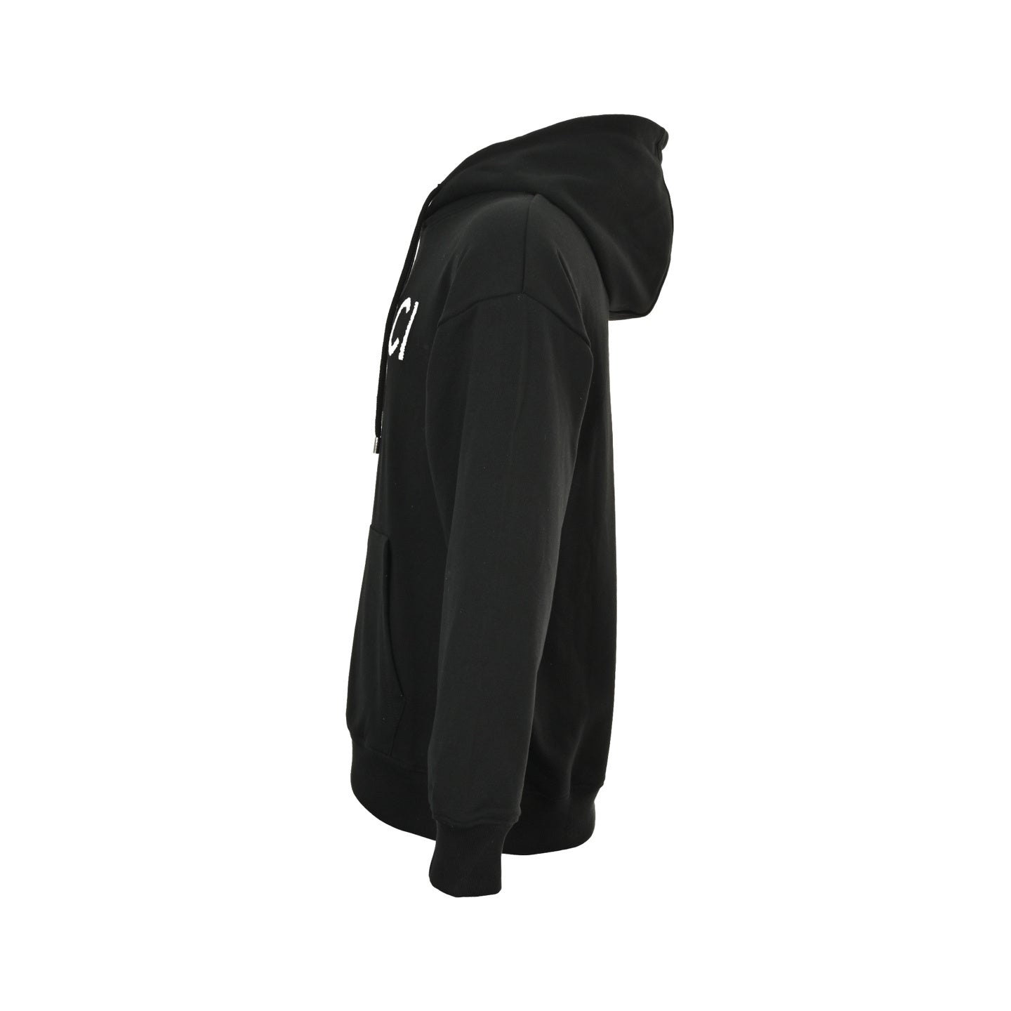 25FW Lettering embroidered hooded sweatshirt
