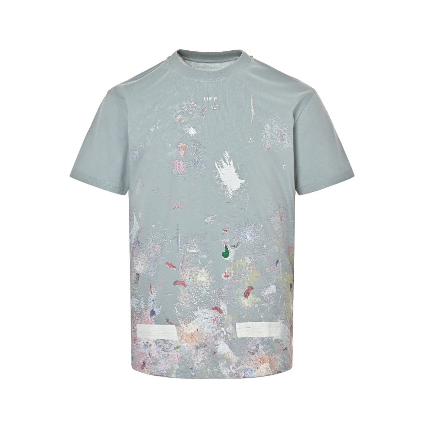 25ss Starry sky fireworks ink-splashed arrow print short sleeves