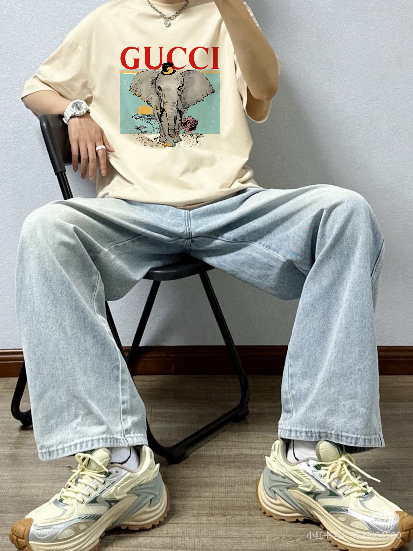 25FW Printed short sleeves