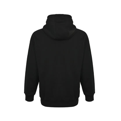 25FW Lettering embroidered hooded sweatshirt