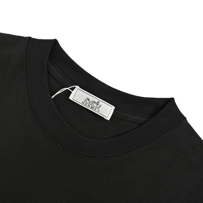 Small embroidered short sleeved shirt