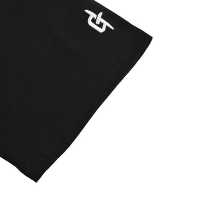 25ss front and back grid letter logo embroidered short sleeved shirt
