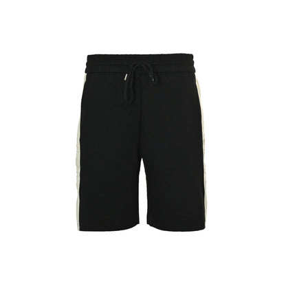25ss side contrasting color splicing logo embossed shorts