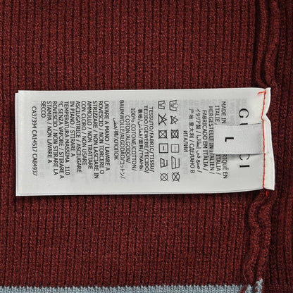 25FW Floral crew neck sweater