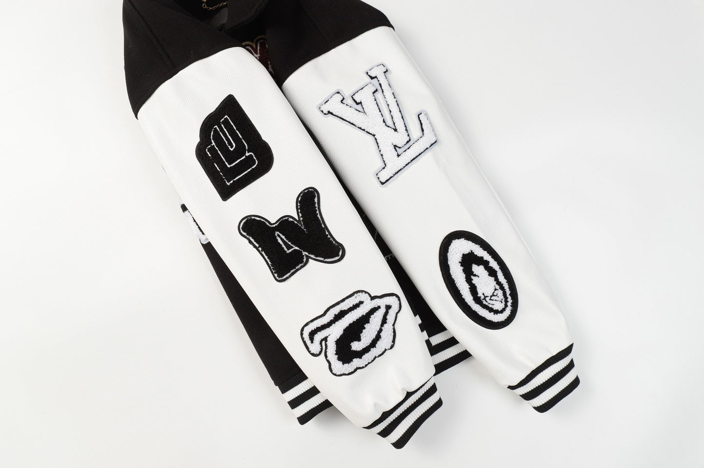 25fw Devil's Eye Embroidered Baseball Jacket