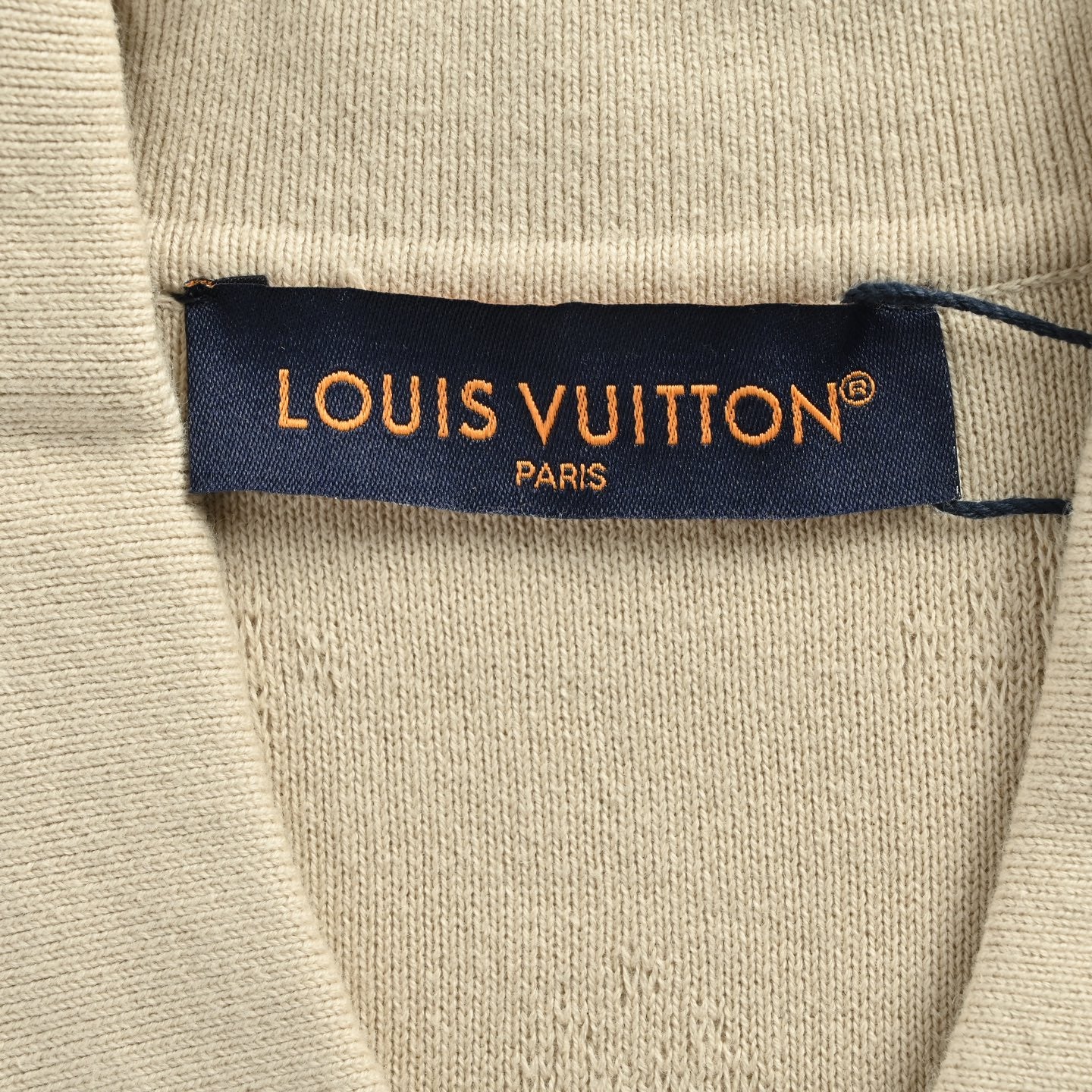 25ss pocket jacquard logo knitted short sleeved shirt