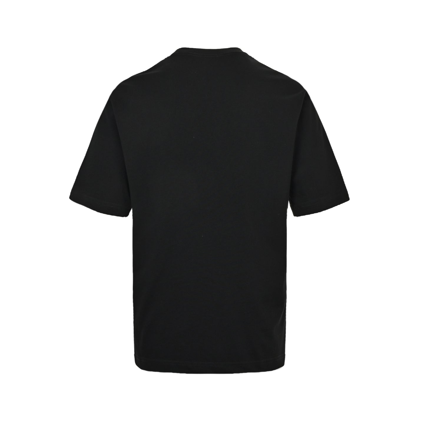 Presbyopic appliqué embroidered letter short sleeves