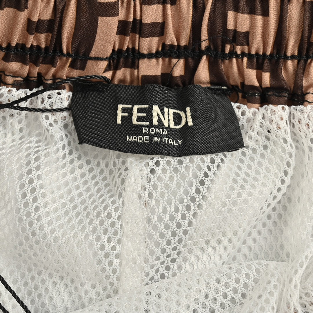 25SS Fully printed FF beach shorts