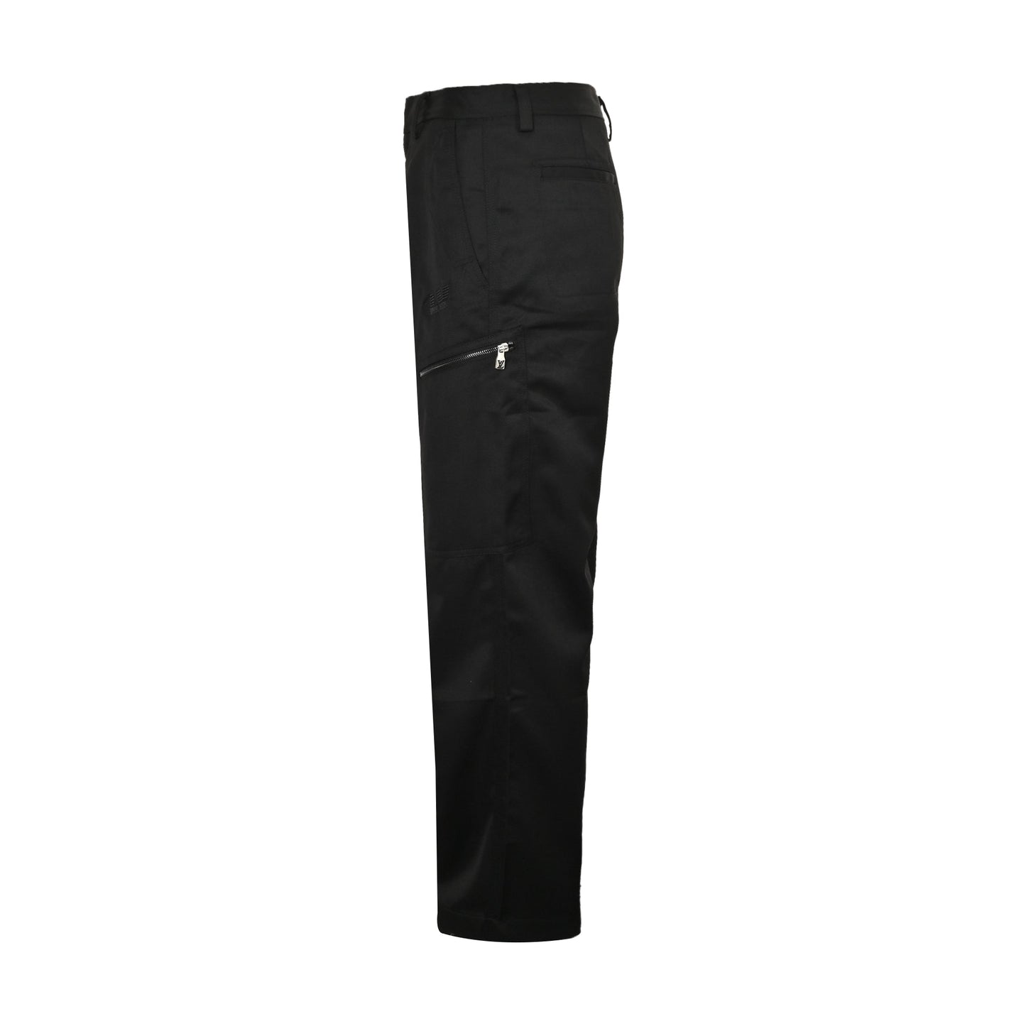 25ss Embroidered Logo Pocket Zipper Work Pants
