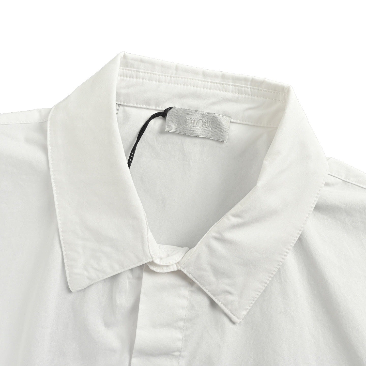 25ss lily of the valley embroidered short-sleeved shirt