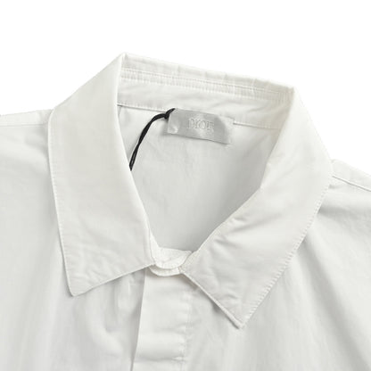 25ss lily of the valley embroidered short-sleeved shirt