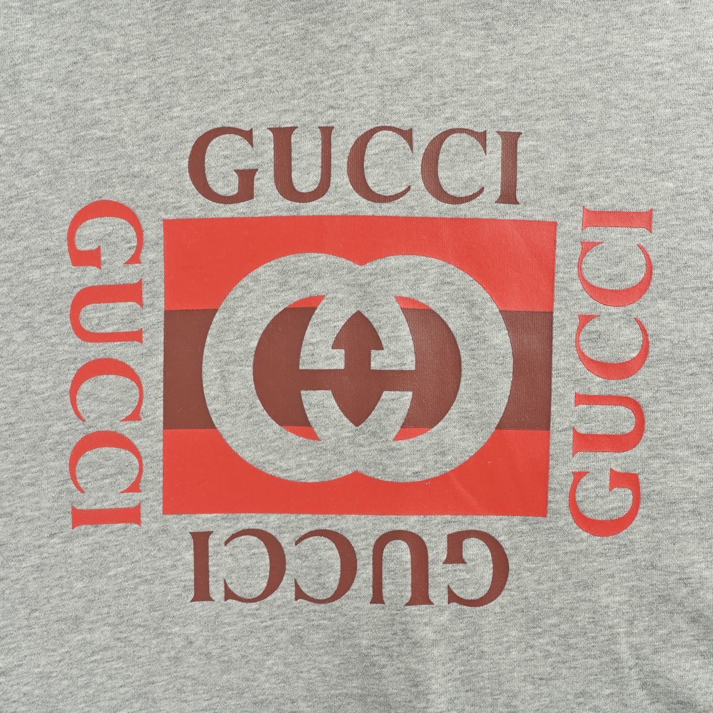 25FW block print hooded sweatshirt