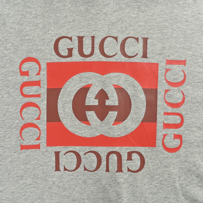 25FW block print hooded sweatshirt