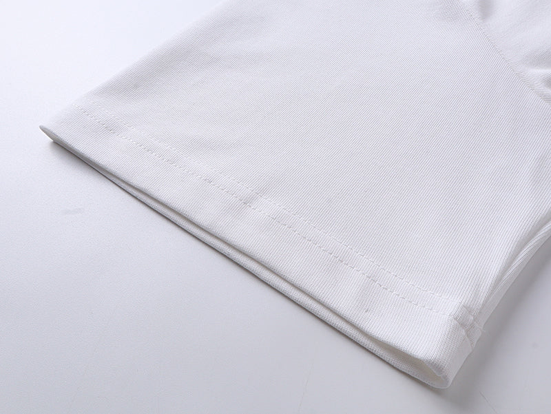 25 Classic printed crew neck short sleeves