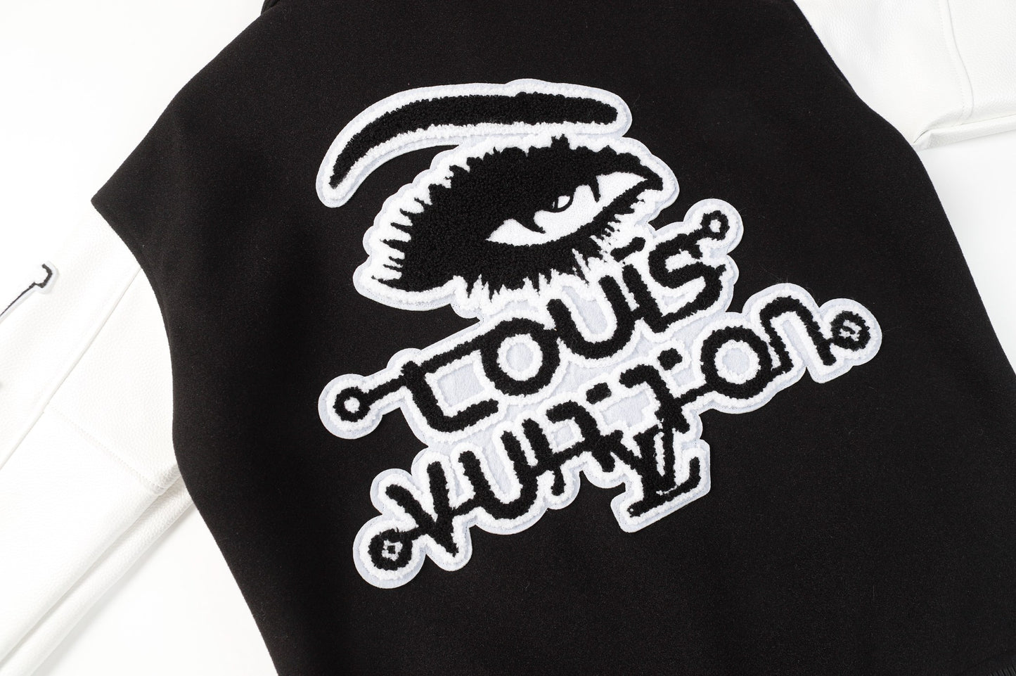 25fw Devil's Eye Embroidered Baseball Jacket