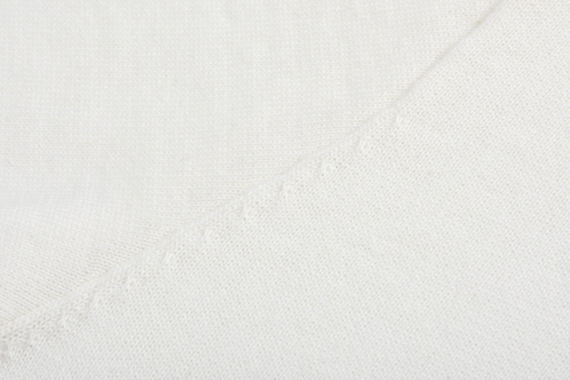 25ss Color Diamond Gradient Woolen Short Sleeve