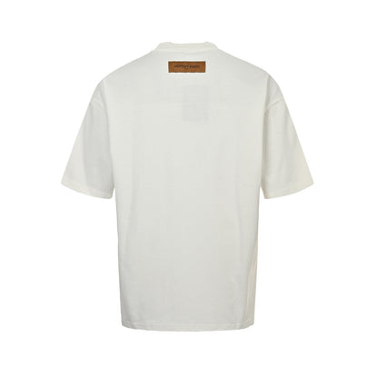 25ss Three Flower Adhesive Logo Short Sleeve