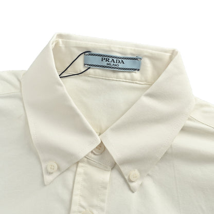 25Fw Round Label Embroidered Long-Sleeve Shirt