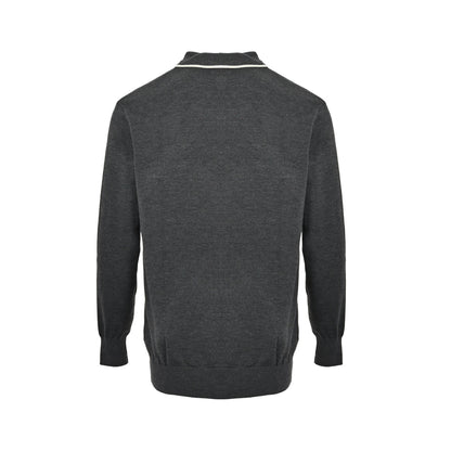 25FW Knitted Polo Sweater