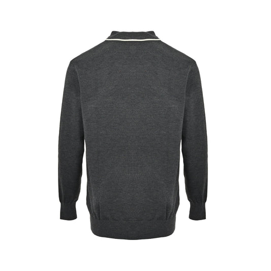 25FW Knitted Polo Sweater