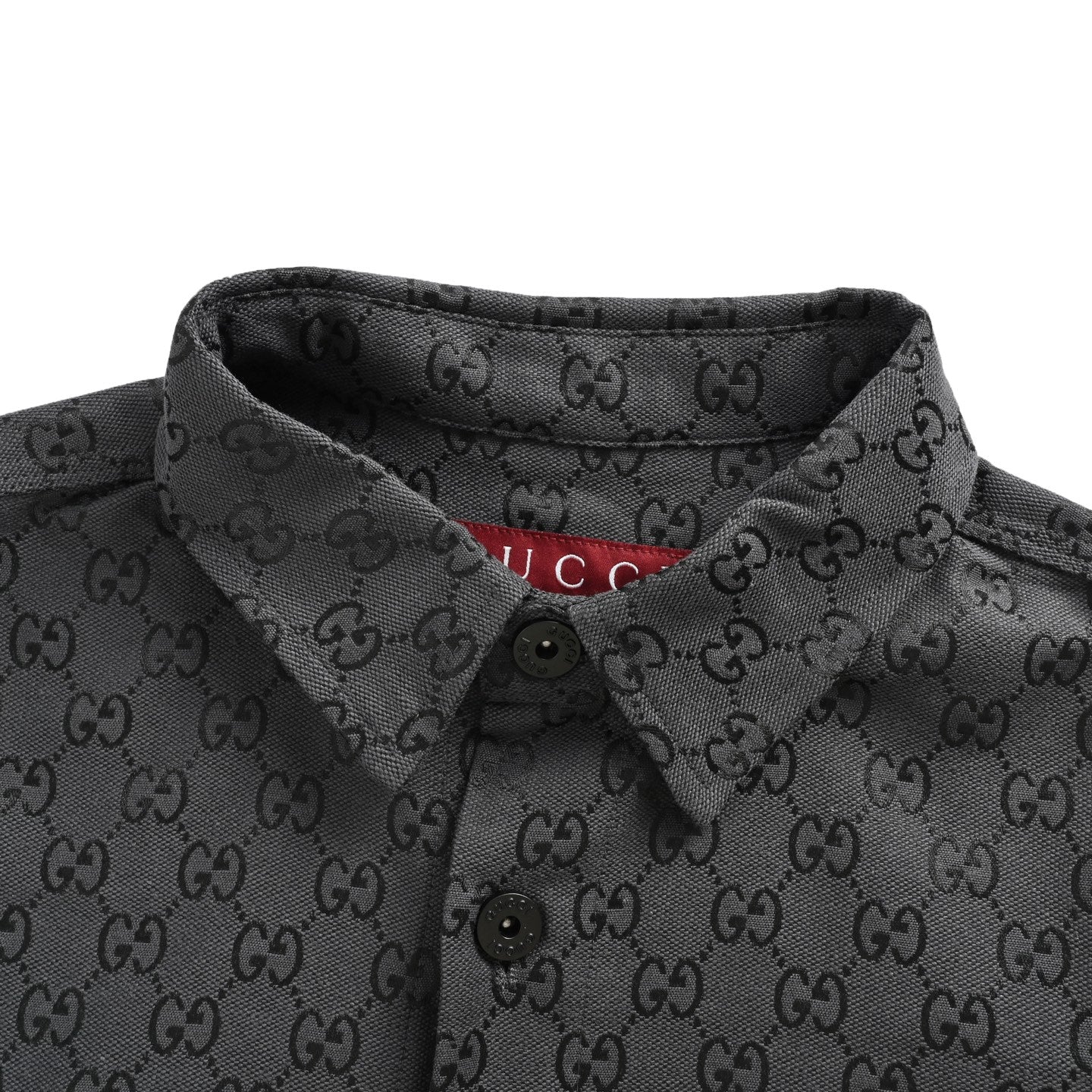 25ss full printed floral jacquard suit short sleeved shirt
