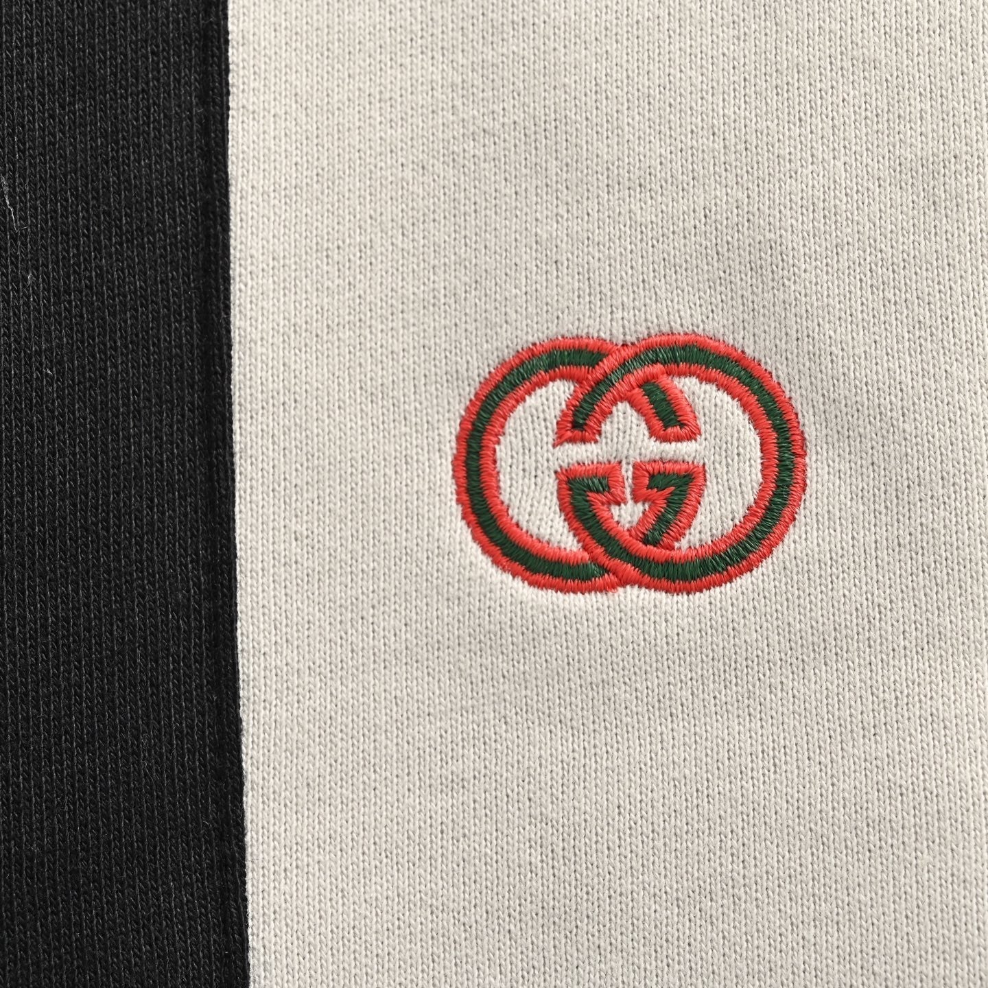G 25 Splicing embroidered letter shorts