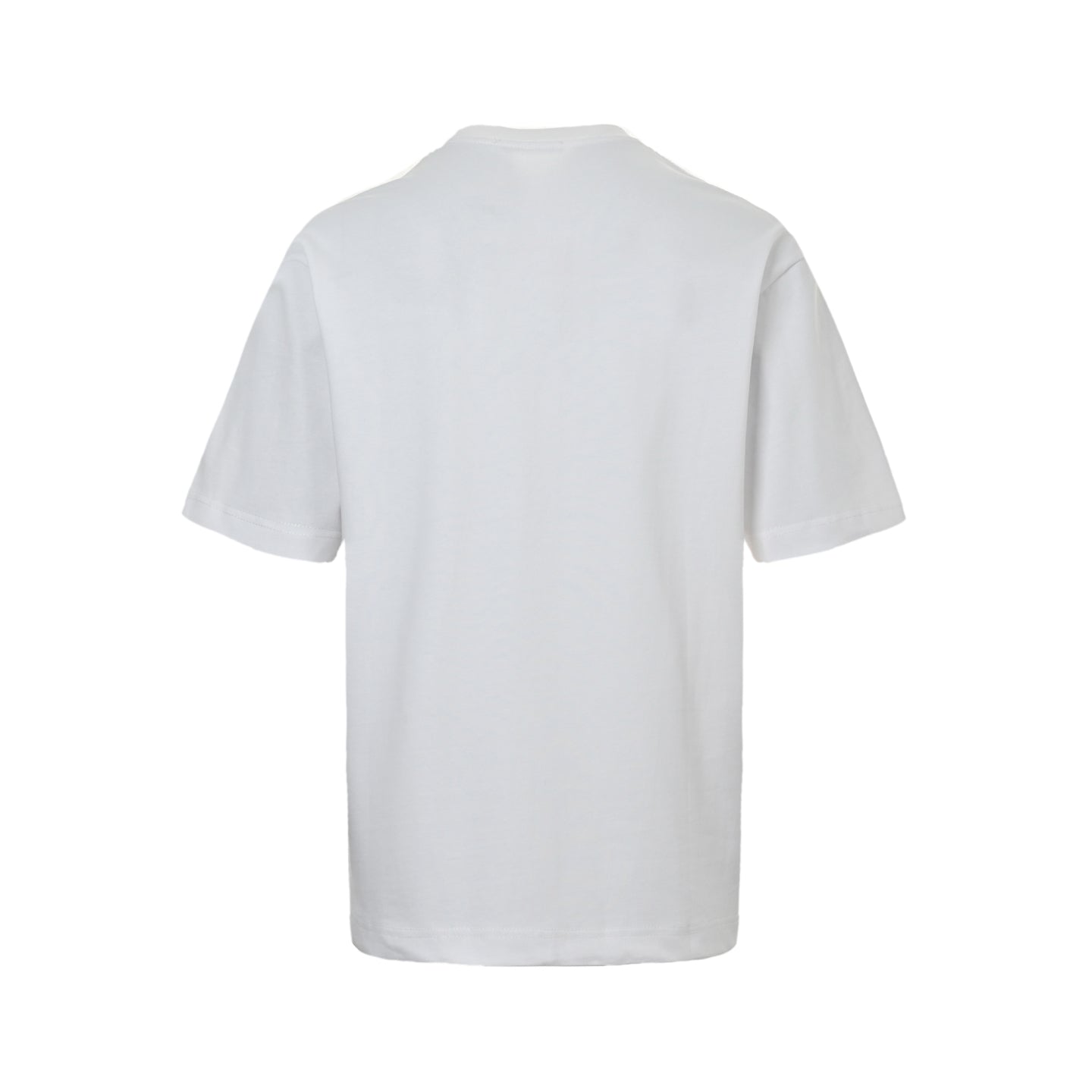 25ss Hand-painted lettering printed short sleeves on shoulders