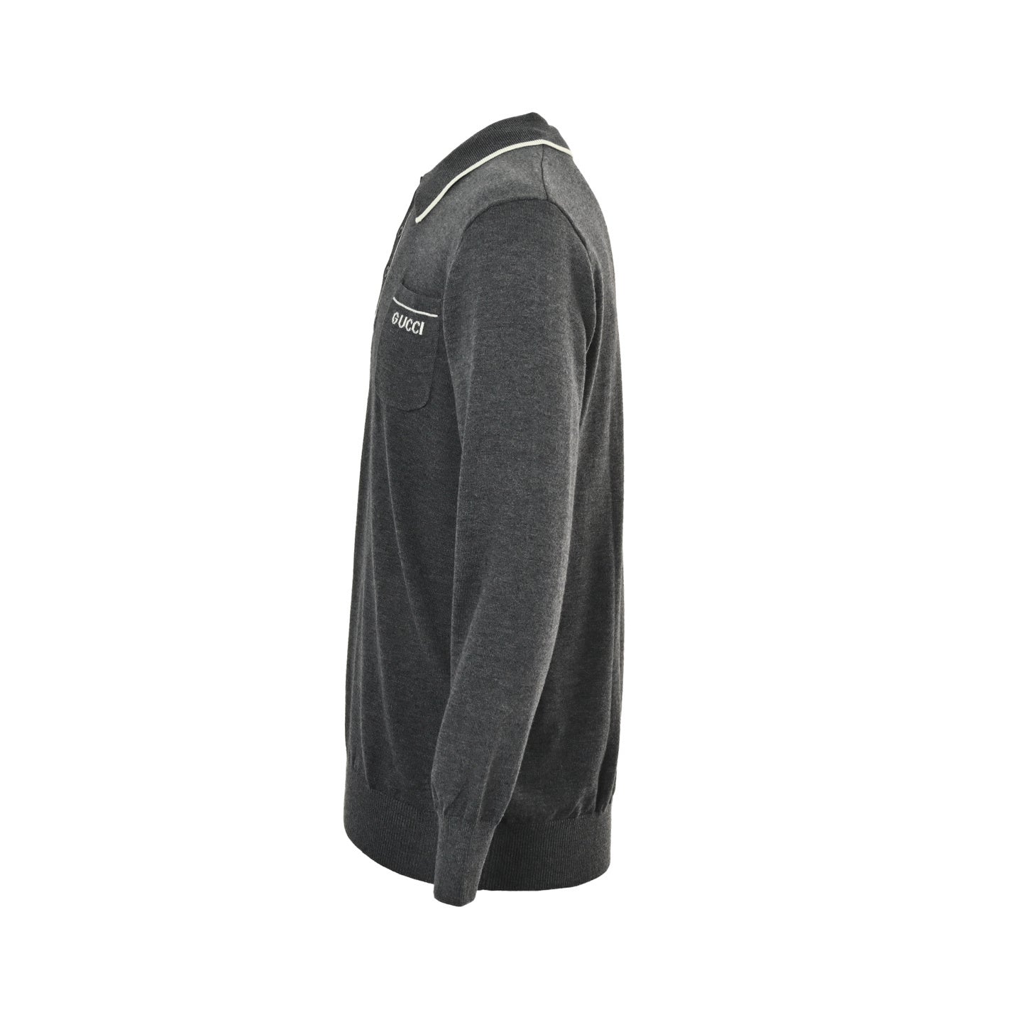 25FW Knitted Polo Sweater