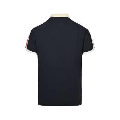 25ss Pocket Double G Embroidered Ribbon Polo Short Sleeve